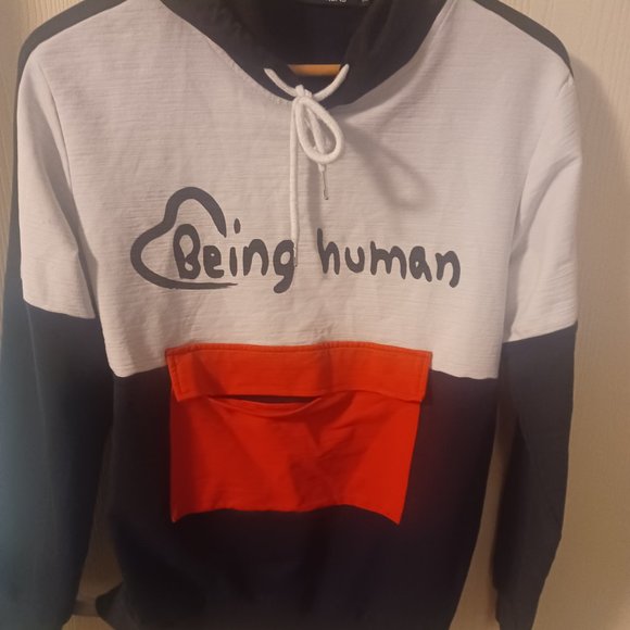 USED MENS STRONDAS HOODED SWEAT SHIRT - Picture 2 of 4